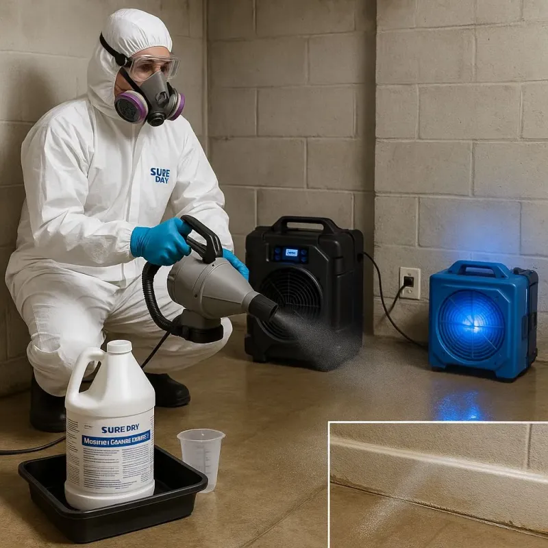 Sanitization and Odor Removal process in Wellsville, MO