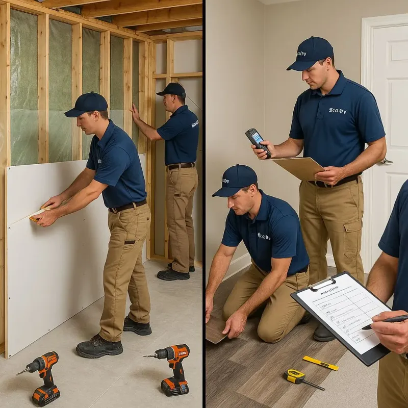 Repairs and Reconstruction process in Wellsville, MO