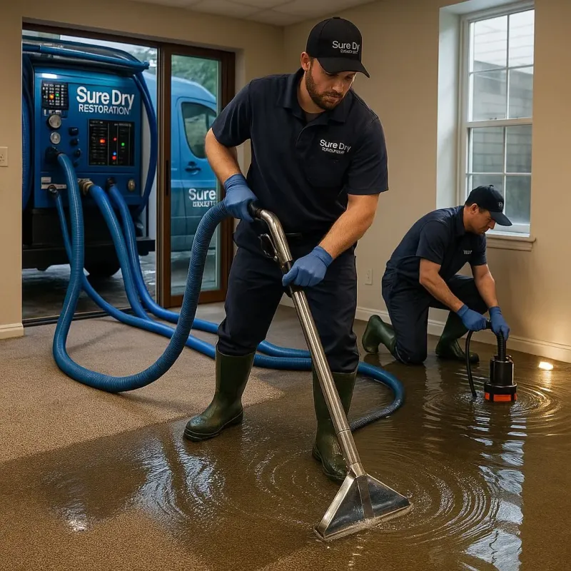 Water Extraction and Removal process in Wellsville, MO